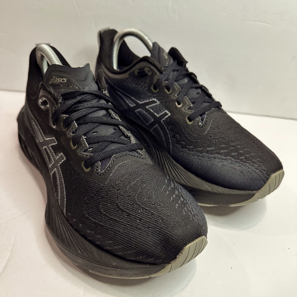 Women’s ASICS Black and Gray Athletic Sneakers